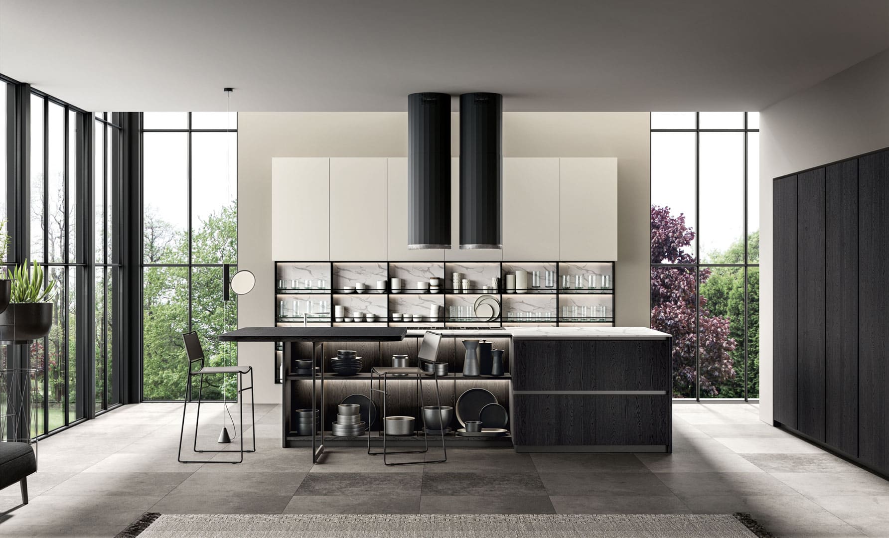 Cucine Lube Marbella Miccoli - Immagina Wood 2