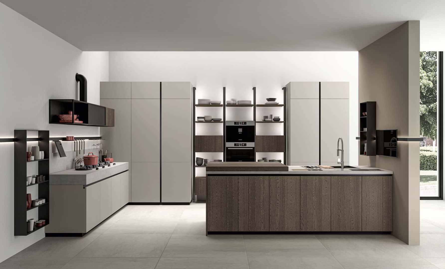 Cucine Lube Marbella Miccoli - Immagina Wood